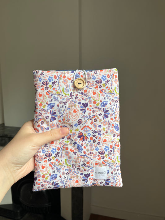 Pochette à livre de poche fleurs sauvages